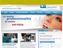 Tablet Screenshot of massimilianobarcali.it